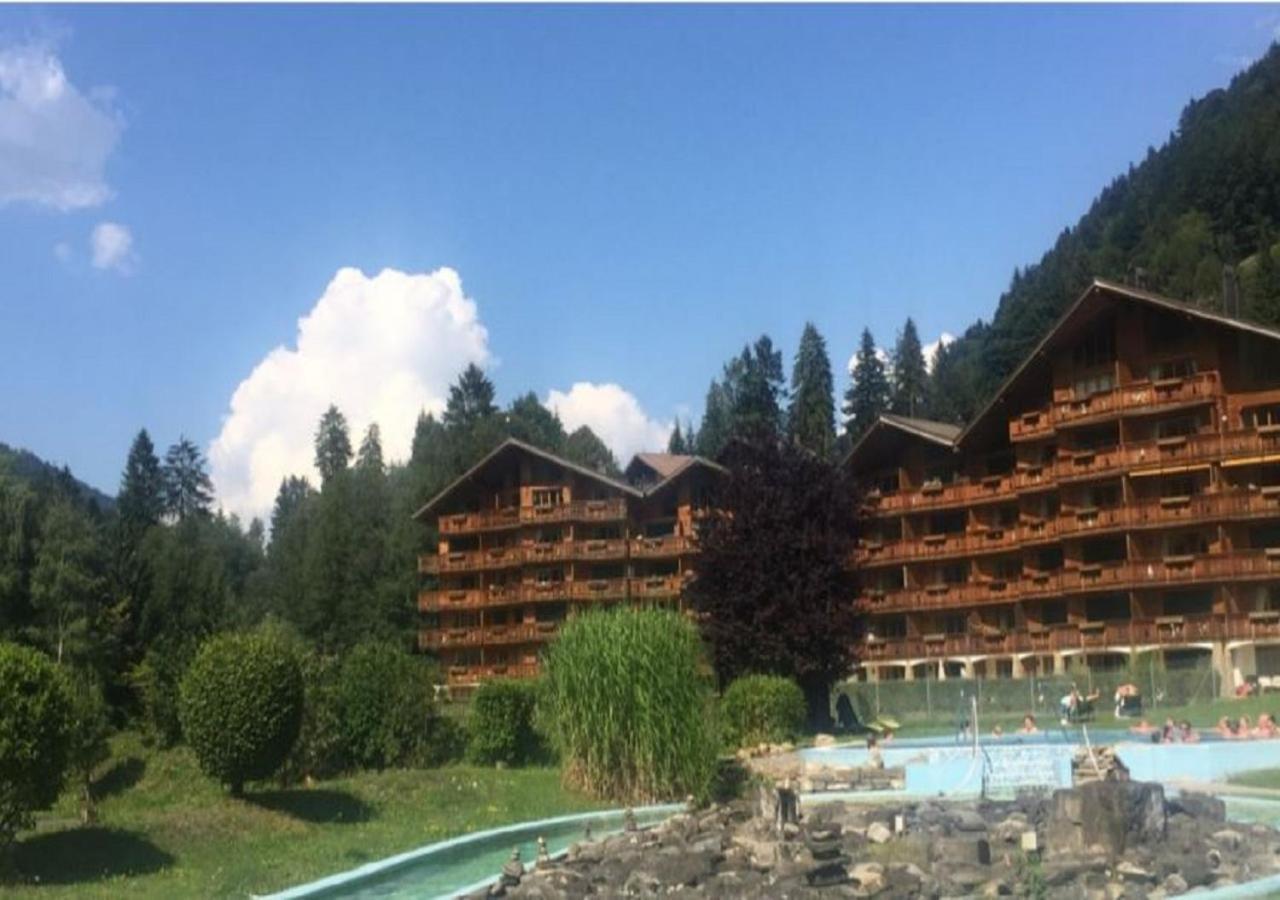 Studio - La Vieze Thermes Park Val dʼIlliez Exterior foto