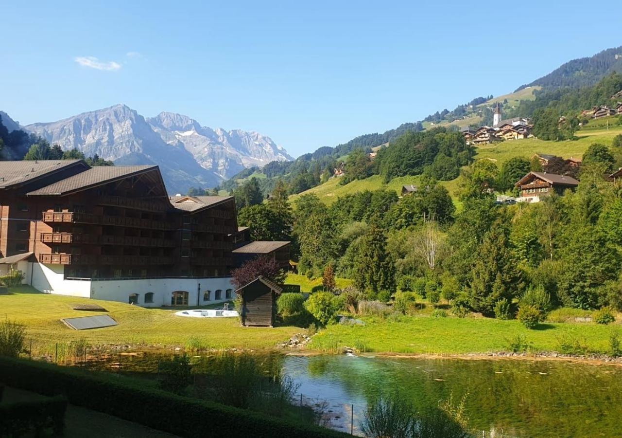 Studio - La Vieze Thermes Park Val dʼIlliez Exterior foto
